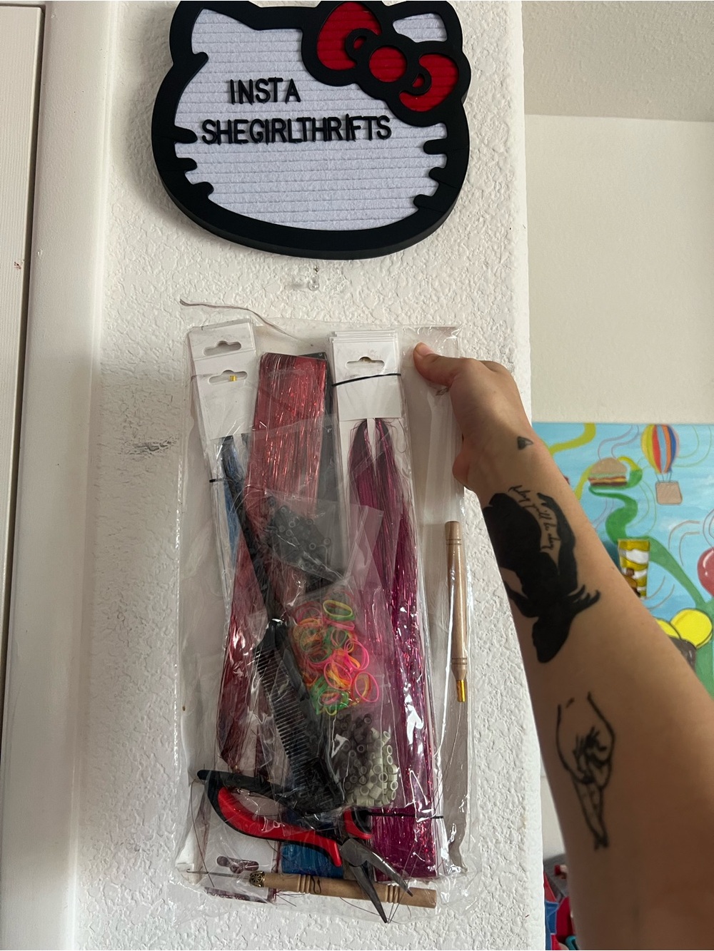 hair tinsel kit